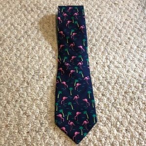 Vintage Pink Flamingos Tie
